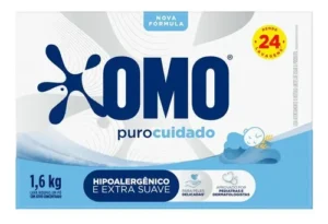 Detergente em Pó 1,6kg Puro Cuidado