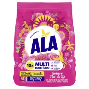 Detergente em Pó Ala Rosas 400g