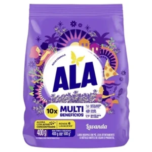 Detergente em Pó Ala Lavanda 400g