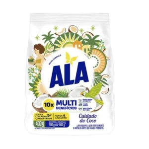 Detergente em Pó Ala de Coco 400g