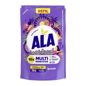 Lava Roupas Liquido Ala 700ml Lavanda Refil