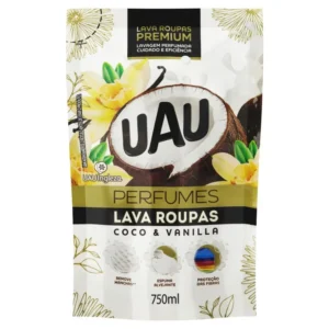 Lava Roupas Liquido Uau Coco/ Vanilla 750ml