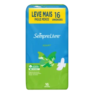 Absorvente com Abas Suave Sempre Livre Adapt Pact 16un