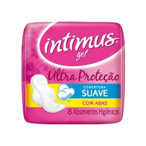 Absorvente Intimus Extra Suave C/abas 8un