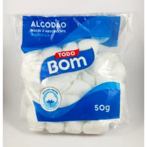 Algodao Hidrofilo Bola Todobom 50g
