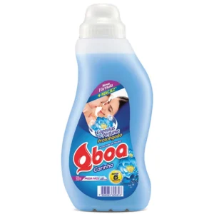 Amaciante QBoa Carinho 500ml Azul