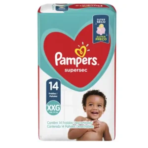 Fralda Descartável Pampers Supersec Econ Xg 14un