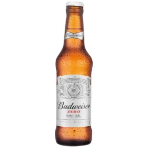 Cerveja Lager Budweiser 330ml Z/ Alcool L. Neck