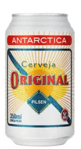 Cerveja Pilsen Antarctica Original 350ml Lt