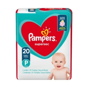 Fralda Descartavel Pampers Supersec Econ P 20un