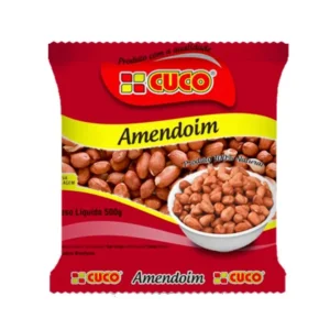 Amendoim Crú Cuco C/pele 500g