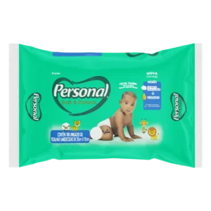 Lenço Umidecido Personal Baby 20x15cm 100 Un
