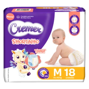 Fralda Cremer Disney Jumbinho Shortinho M 18un