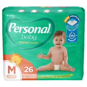 Fralda Personal Baby Jumbo M 26un