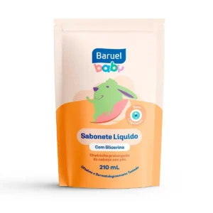 Sabonete Liquido Baruel Baby Glicen 210ml