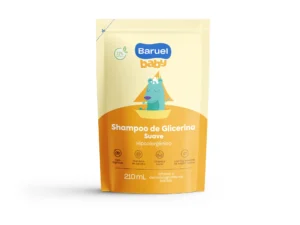 Shampoo Baruel Baby Glicen Suave 210ml Refil