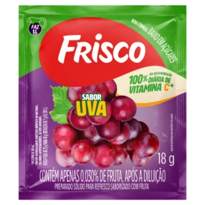 Refresco em Pó Frisco Uva