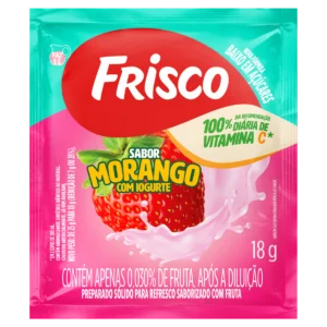Suco Frisco Morango com Iogurte 18g