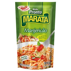 Molho de Tomate Marata Manjericao Sache 300g