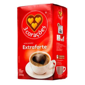Café 3 Coracões Extraforte Vacuo 250g