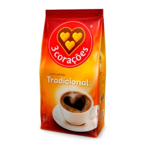 Cafe 3 Coracões Tradic Moido 250g