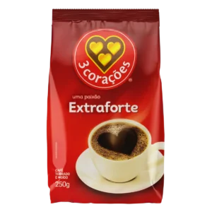 Cafe 3 Coracoes Extraforte Moido 250g