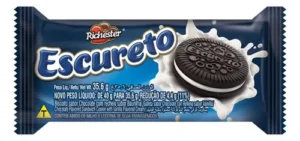 Biscoito Recheado Richester 35,6g Escureto