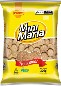 Biscoito Petyan Mini Maria Tradicional 300g