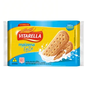 Biscoito Doce Vitarella Maizena C/ Leite 350g