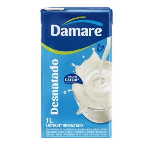 Leite Uht Damare Desnatado 1 Lt