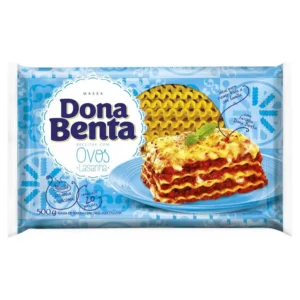 Massa de Lasanha Dona Benta 200g P. Cozida C/ovos