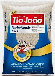 Arroz Parboilizado Tio João 1kg