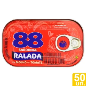 Sardinha 88 Ralada Oleo Vegetal 110g
