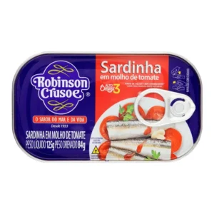 Sardinha Robinson C/ Molho de Tomate 125g