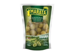 Azeitonas Verdes Marata Inteira 210g
