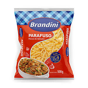 Massa Parafuso Semola 500g