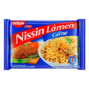 Miojo Nissin Lamen Carne 80g