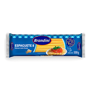 Macarrão Espaguete Semola C/ovos 500g