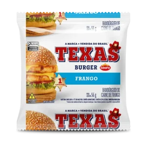 Carne de Hamburguer Frango Texas 56g