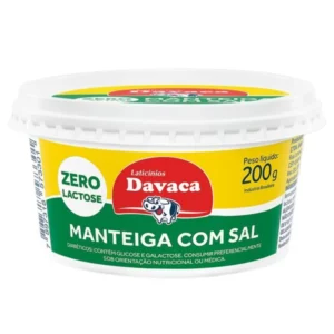 Manteiga Davaca C/ Sal Zero Lactose 200g
