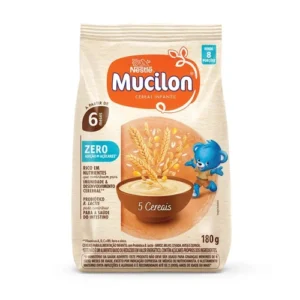 Mucilon Nestle 5 Cereais Z/ Açucar 180g