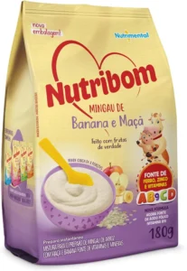 Mingau Nutribom Banana e Maçã 180g