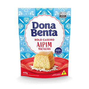 Massa P/bolo Dona Benta Aipim 450g
