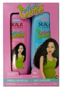 Kit Shampo Skala 325ml + Cond 200ml Mais Cachos