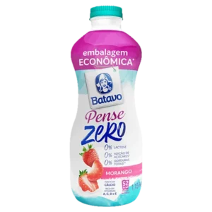 Iogurte Desnat Batavo Pense Zero 85g Morango