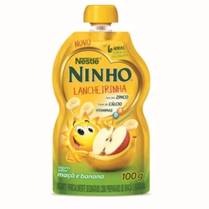 Iogurte Desnat Nestle Ninho Maca e Banana 100g