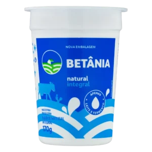 Iogurte Natural Betania Integral 170g