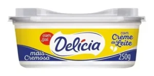 Margarina Delicia 250g Creme de Leite C/sal