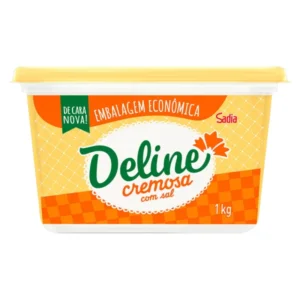 Margarina Deline Cremosa C/ Sal 1kg