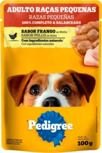 Racão P/ Cães Adulto Pedigree Raça Peq Frango 100g